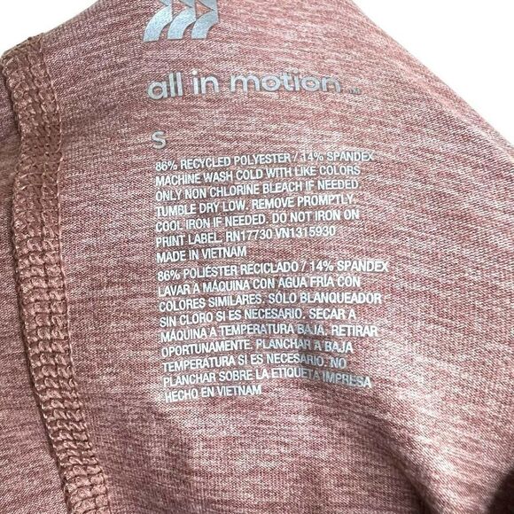 NEW All in Motion Rose Pink Soft Stretch Hoodie Small - Picture 7 of 7